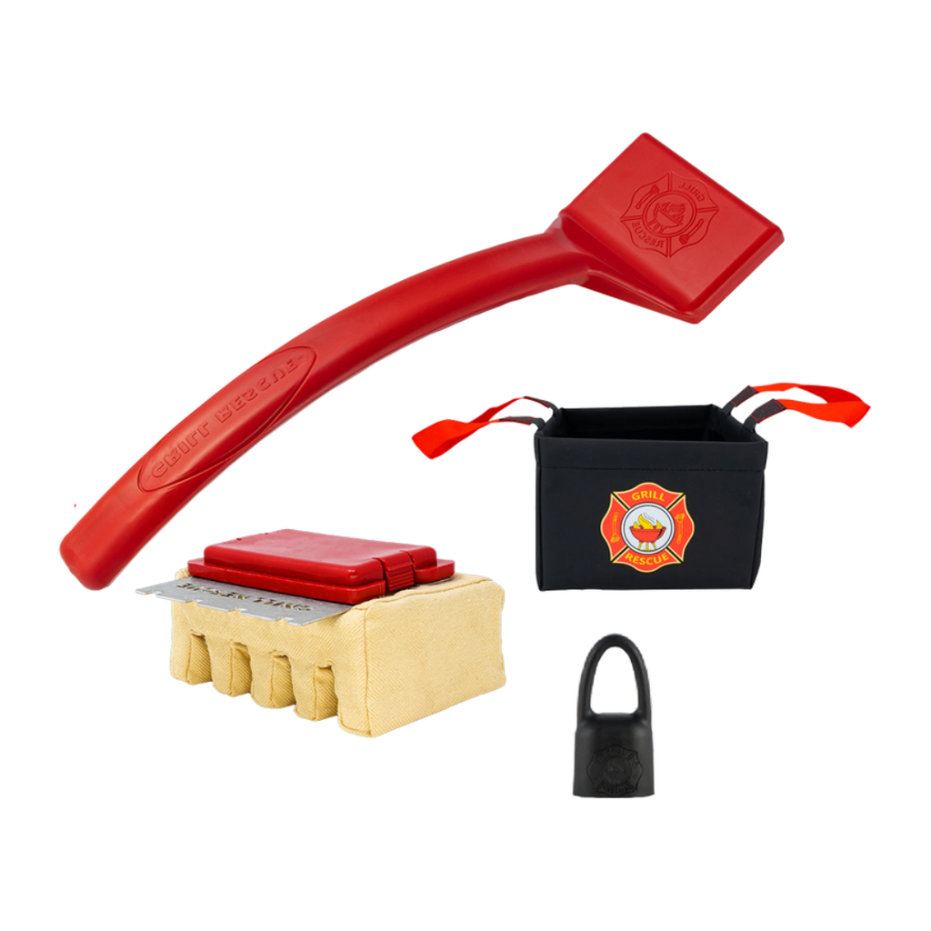 For Me: Grill Grate Brush with Dunk Tank